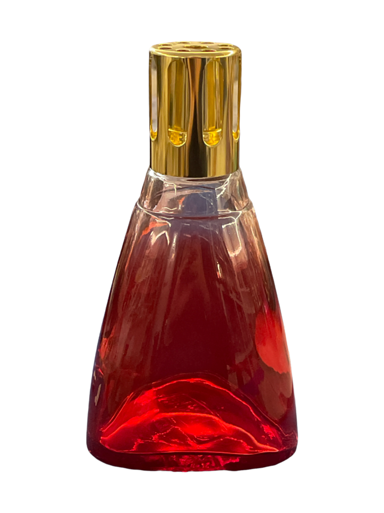 Lampe Berger in vetro rosso