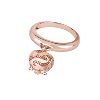 Anello Chantecler Campanella Suamèm piccolo in oro rosa 9 Kt misura 11