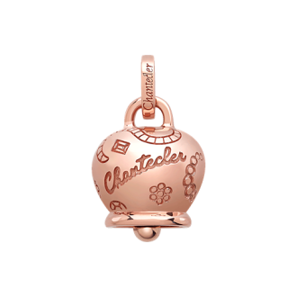 Ciondolo Chantecler Campanella Suamèm grande in oro rosa 9 KT