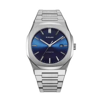 Orologio D1 Milano Blue Automatic Bracelet 41.5 mm