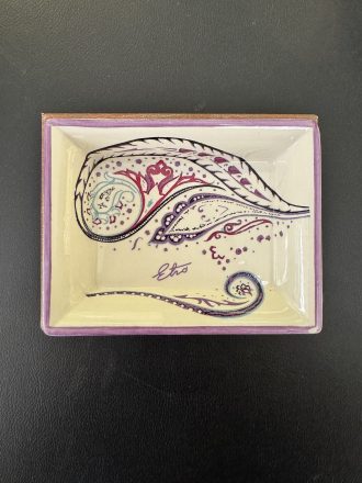 Svuota tasche Vassoietto Etro rettangolare Mirabeau in ceramica