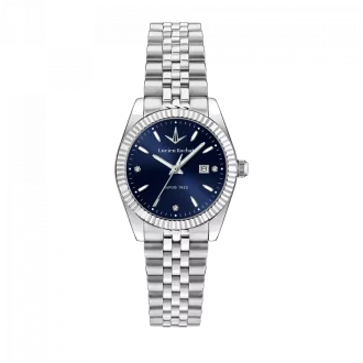 Orologio Lucien Rochat , Cassa Silver in Acciaio Diamanti. Collezione Bienne