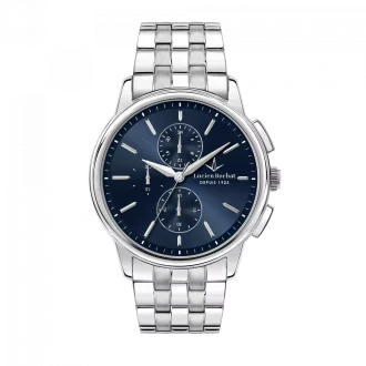 Orologio Cronografo Lucien Rochat, Cassa Silver in Acciaio. Collezione Iconic