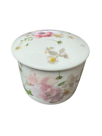 Porta Candela Table Light Rosenthal motivo Duft Mimosa in porcellana