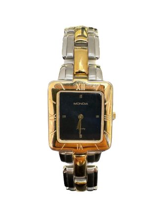 Orologio Mondia Affinity Vintage Quarzo in Acciaio Bicolore e Quadrante Blu