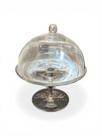 Alzata in cristallo con chiusura a cloche Rogaska