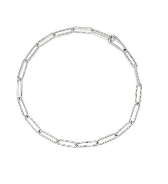 Collana Chantecler a maglie ovali in argento